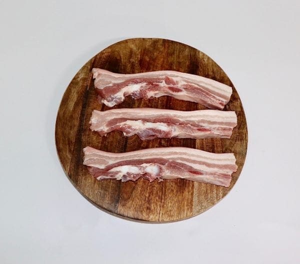 Pork Belly Whole & Sliced - 1kg