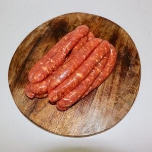 Pork Continental Hot Sausages - 1kg